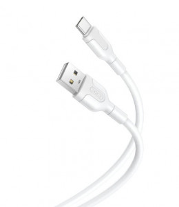 Кабел XO-NB212 Fast 2.1A USB към Type-C - Бял