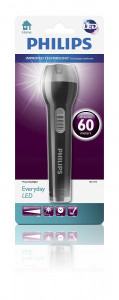 2129 Philips Фенер LED Everyday, black/grey