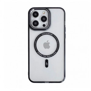 Луксозен кейс AllureEyes с Magsafe TP-101 iPhone 17 Pro Max / 18 Pro Max - Черен