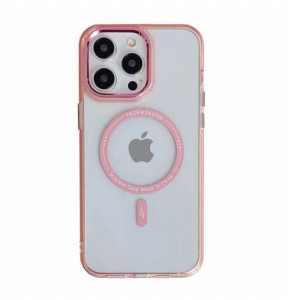 Луксозен кейс AllureEyes с Magsafe TP-101 iPhone 17 Air - Розов