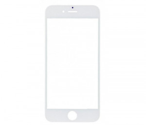 Предно стъкло (части) за iPhone 6S Plus - Бял