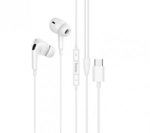HOCO Слушалки M101Pro TYPE-C (бял)