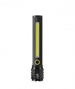 Фенер C73 LED диод + COB светлина