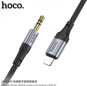 HOCO UPA26 Аудио кабел 3.5mm към iPhone (lightning) 1M