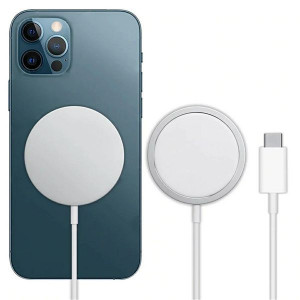 Безжично зарядно Magsafe Charger 20W (Кръглото) Магнитно