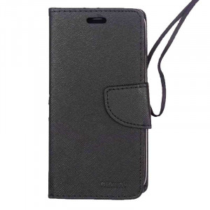 Калъф Тип Тефтер  L-75 универсален 6.7" 72 - Черен (165 x 77.4 x 8.4 mm)