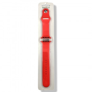 Силиконова Apple Watch каишка iWatch 42/44mm - Корал - 2 части