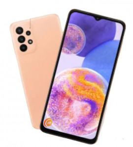 Капак батерия (без кам.) за Samsung A33 - Оранжев