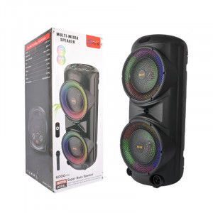ZQS10206 / 10209 Подвижна Двойна Караоке 2x12'' Sing-e 50W тонколона+ безжичен микрофон