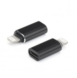 OTG Микро USB женско / Lightning мъжко GT12 GT-12 OTG-15 GT15 — Златист
