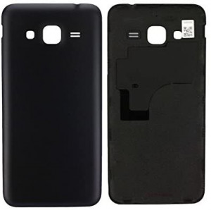 Капак батерия (без кам.) за Samsung J3 2015 — Черен