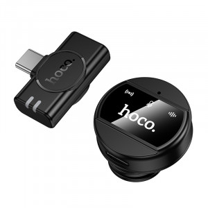 HOCO L21 (TypeC) безжичен микрофон за смартфони за YouTube Insta Videos Запис на глас|Plug and Play