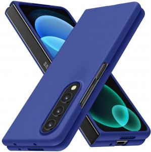 Z16 PVC case за Samsung Z Fold 7 от 2 части - Тъмно Син