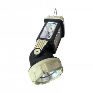 HW 1277-D LED фенер 2 в 1 със соларно зареждане и завъртане на 180°