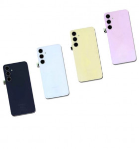 Капак батерия (без кам.) за Samsung A35 - Жълт
