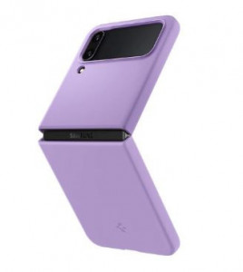Z16 PVC case за Samsung Z Flip 7 от 2 части - Лилав