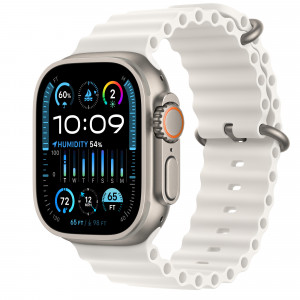 Каишка Ocean Band BN-13 Apple Watch iWatch 44/45/46/49mm - Бял