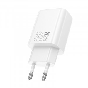 HOCO Адаптер "N62" USB-C 30W - Бял