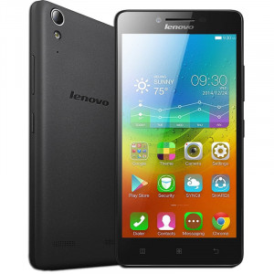 Капак батерия (без кам.) за Lenovo A6000 - Черен