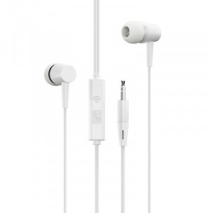 EARLDOM E45 слушалки с 3.5mm жак - Бял