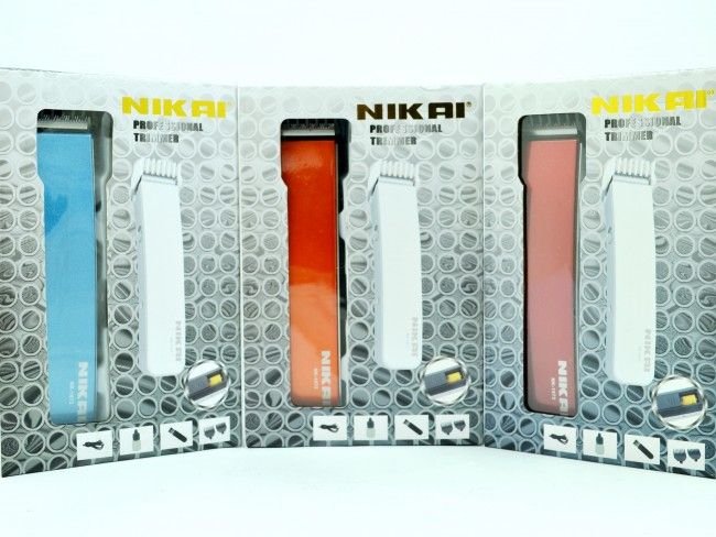 Акумулаторна машинка за подстригване NIKAI NK1072 ORANGE - дизайнерски модел