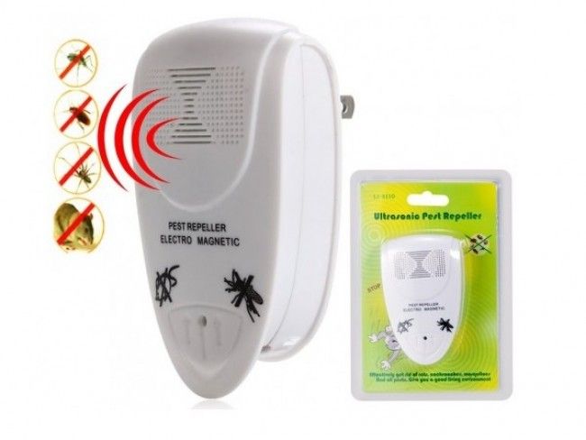 Супер мощна ултразвукова защита PEST REPELLER LI-3110 срещу гризачи, комари и хлебарки
