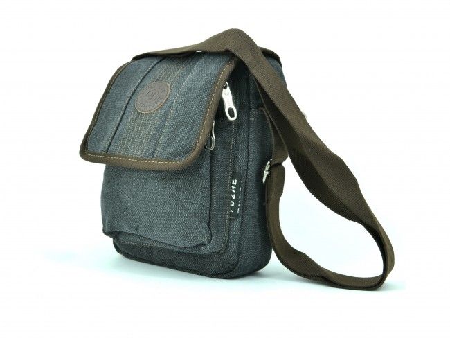 Мъжка чанта - 1607 BLACK за през рамо