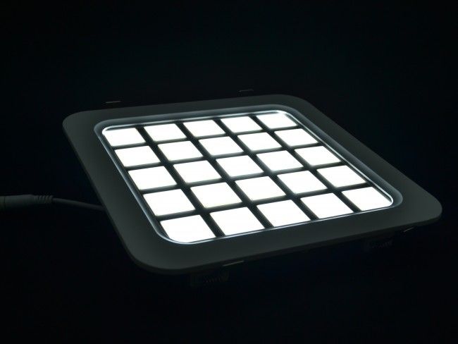 LED осветително тяло за вграждане с консумация 25W, 6000K судена бяла светлина