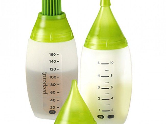 Chef's bottle kit-2 термо-силиконови шишета за мазане,удобни и за микровълнова фурна