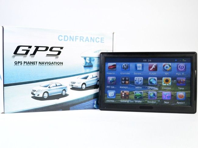 Чудесна GPS навигация 5 инчов сензорен дисплей, 8GB памет и карти на България и Европа