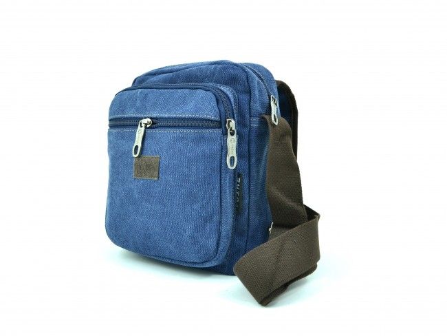 Мъжка чанта - 1607 BLUE за през рамо