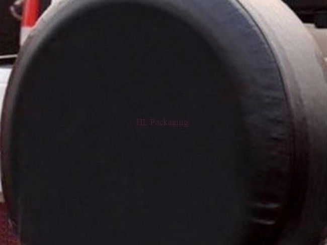 Кожен калъф за резервна гума - 16 цола, черен цвят