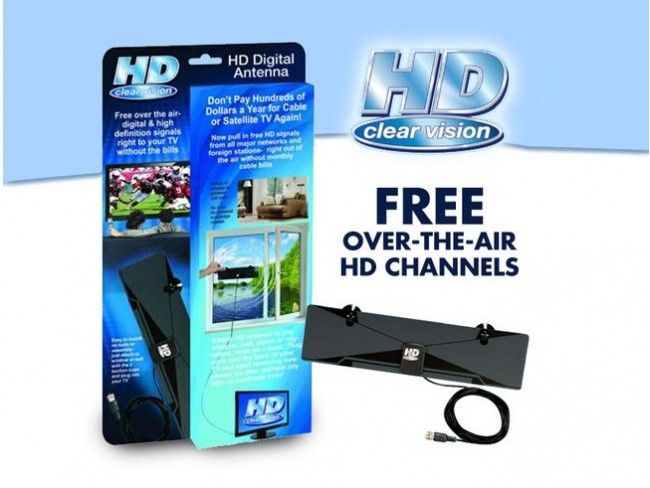HD CLEAR VISION - стайна ефирна антена за цифрова телевизия