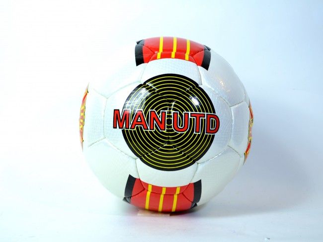 Първокласна футболна топка ManchesterUnited - пакистанска изработка от естествена кожа