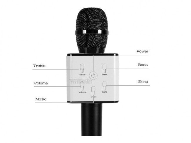 Професионален безжичен микрофон Tuxun Q7