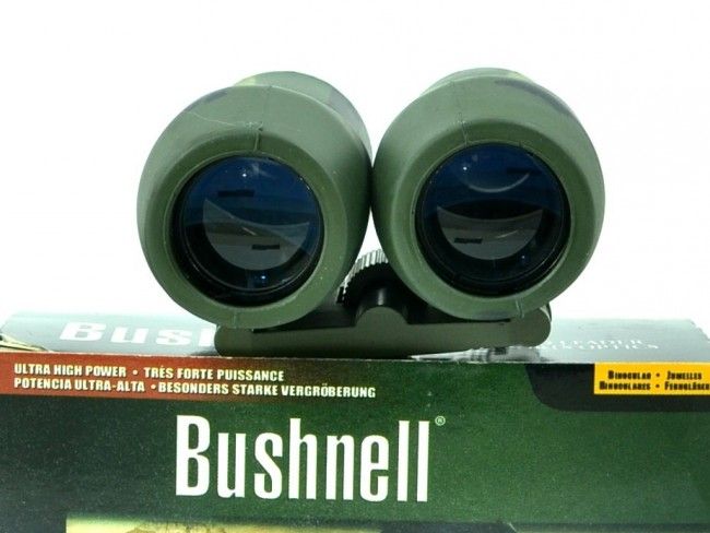 Компактен бинокъл Bushnell GREEN 60х35, 101м./1000м. с превъзходна оптика