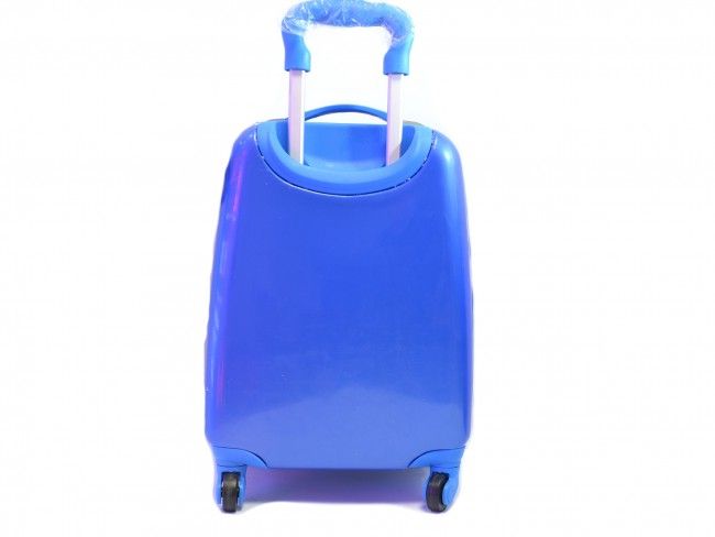 Детски пътен куфар с колелца CRAZY CAT 159 BLUE