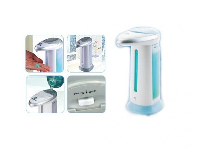 Автоматичен диспенсър-дозатор за сапун или шампоан Soap Magic с датчик за движение 4хААА