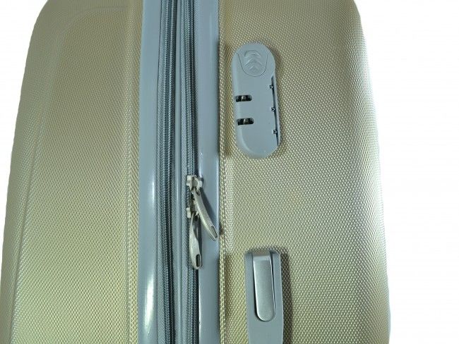 Луксозен комплект от 3бр.пътнически куфари 1217 GOLD от най-висок клас