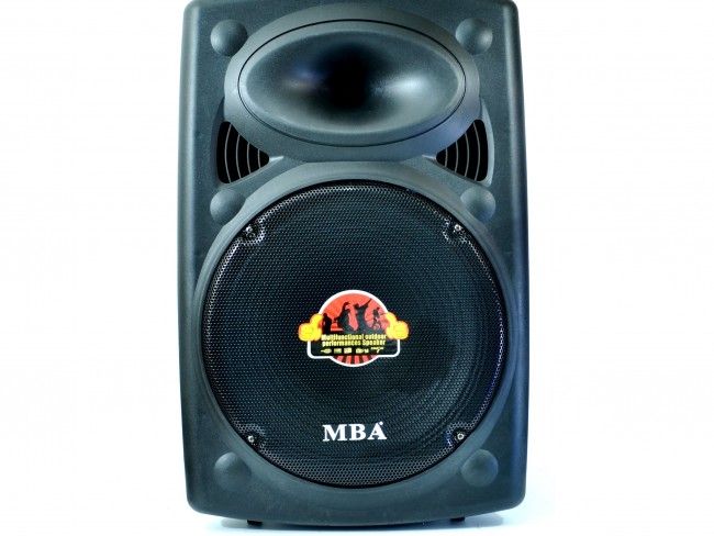 Караоке система MBA W15, 700W, 270W RMS, с 2 безжични микрофона, FM, MP3, BLUETOOTH