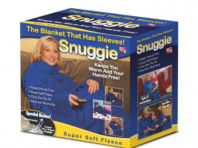 SNUGGIE - олекотено поларно одеяло с ръкави, BFO3