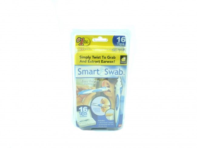 Уред за бързо, безопасно и ефективно почистване на ушните канали Smart Swab