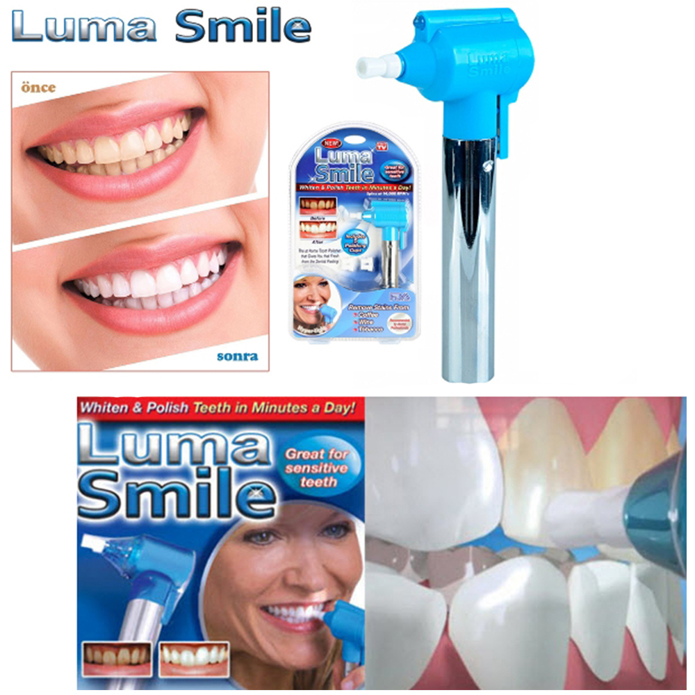 Luma Smile- ултразвукова система за почистване, избелване и полиране на зъбния емайл, 2хАА