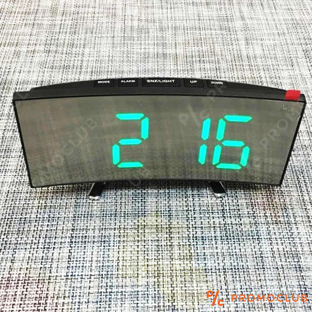 Огледален дигитален ТОП часовник DТ 6507 с аларма ,термометър и много екстри