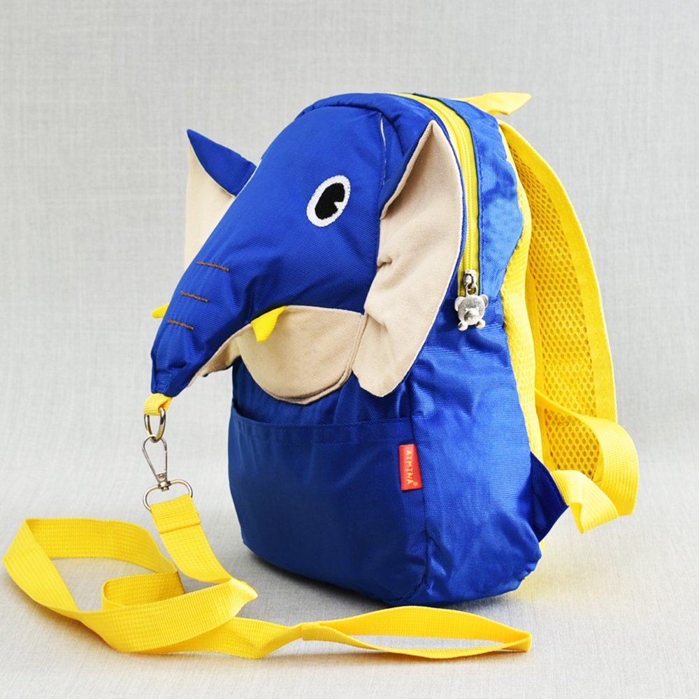 Детска раница Синьо СЛОНЧЕ 31574,  BLUE ELEPHANT