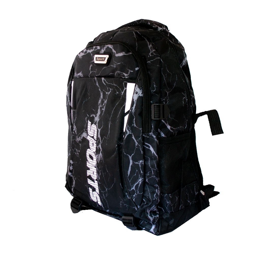 Лека универсална ученическа раница BLACK SPORT THUNDER, 45 см