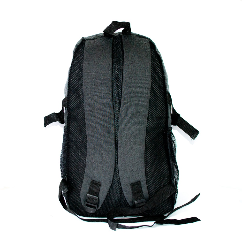 Голяма ученическа раница  и за лаптоп до 15 инча SIYADI 2301 DARK GREY, 45 см