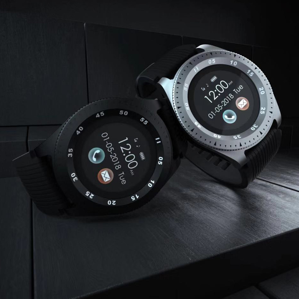 Бизнес клас смарт часовник Z4 BLACK с резервна каишка и всички екстри в класа си