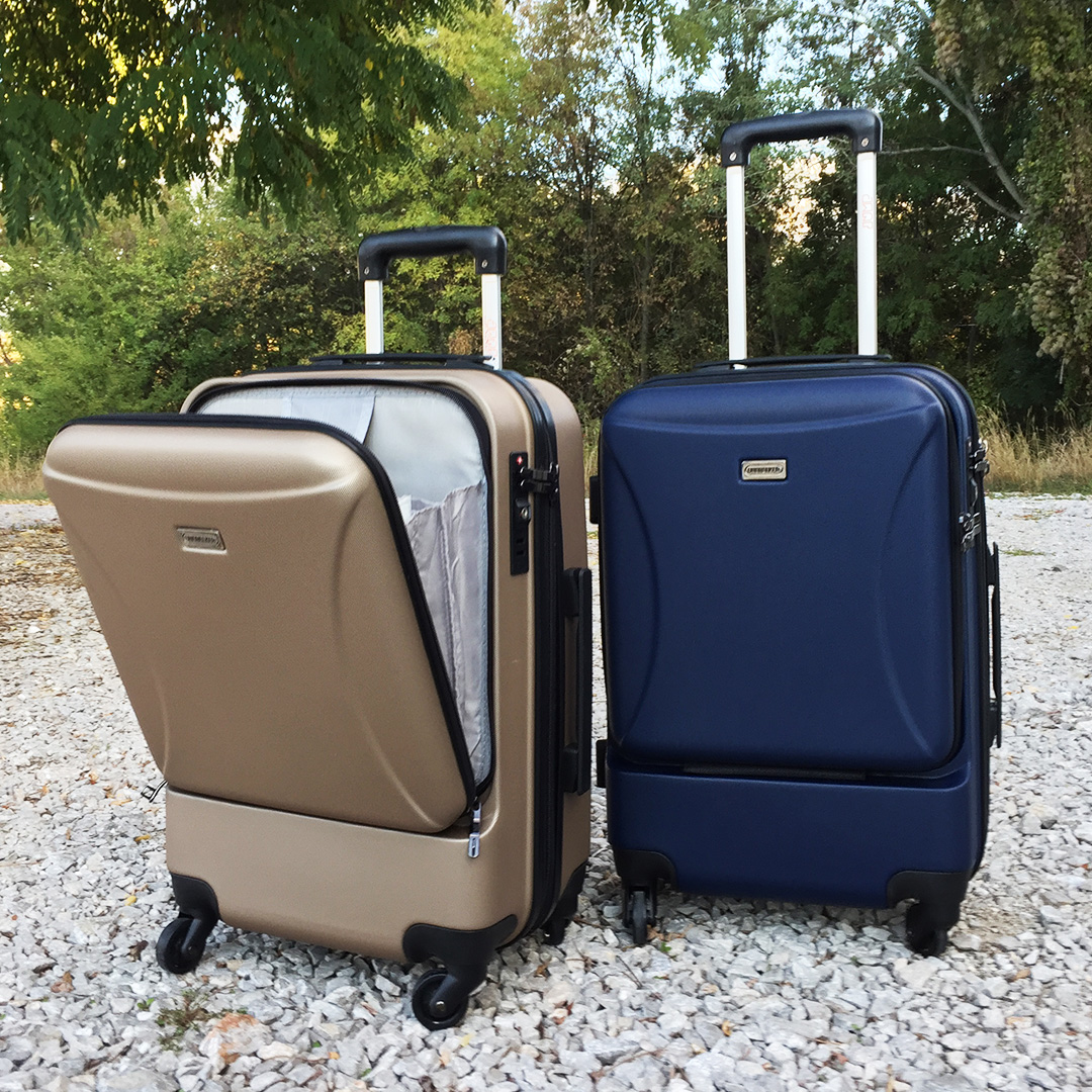 Куфар с отделение за лаптоп UNIWALKER BUSINESS 5021 BLUE, 55 x 37 x 24 см
