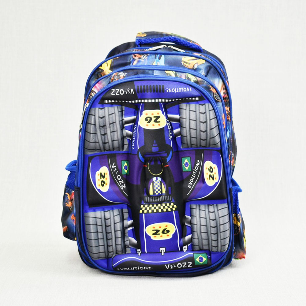 Ученическа полу-твърда раница 31797 FORMULA BLUE, 40 см., за 1-2 клас